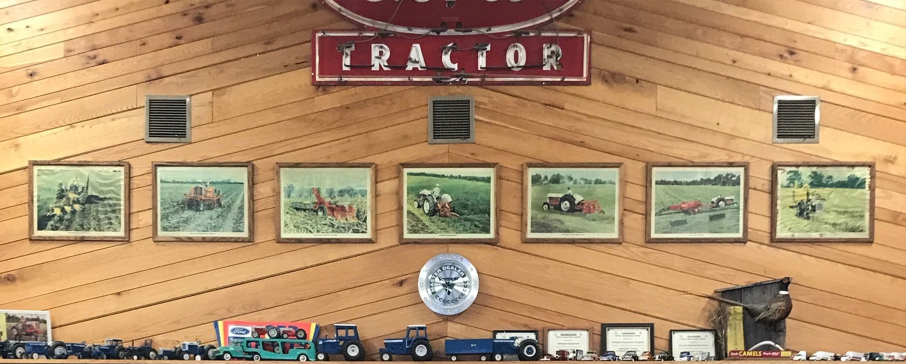 Abingdon specializes in selling used equipment and we also manage a salvage lot with a lot of dismantled machines and salvage parts